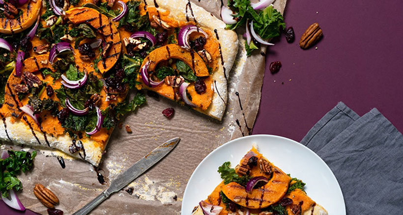 Vegan Butternut Squash Pizza