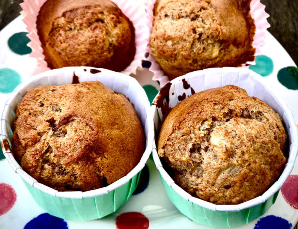 Air fryers certainly rise to the occasion when it comes to baking banana bread muffins. Photo © Vegan Food & Living