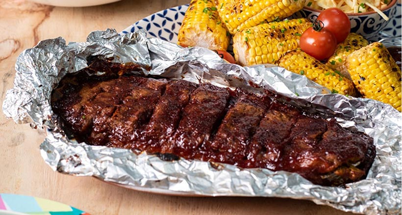 Vegan Smoky BBQ Jackfruit Ribs - vegan barbecue recipes