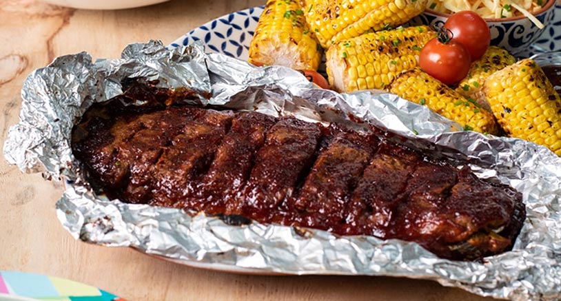 Vegan Smoky BBQ Jackfruit Ribs