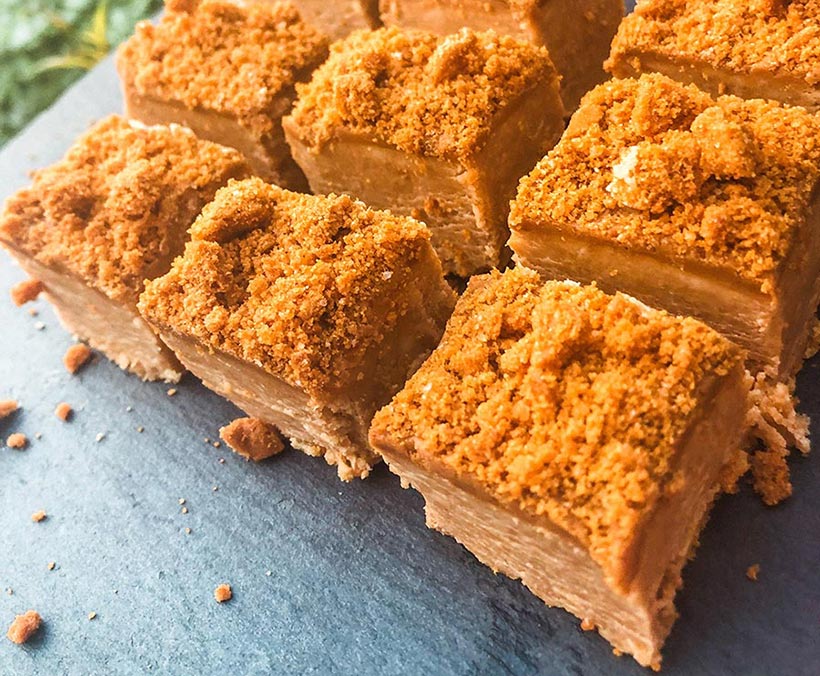 Vegan Biscoff Fudge