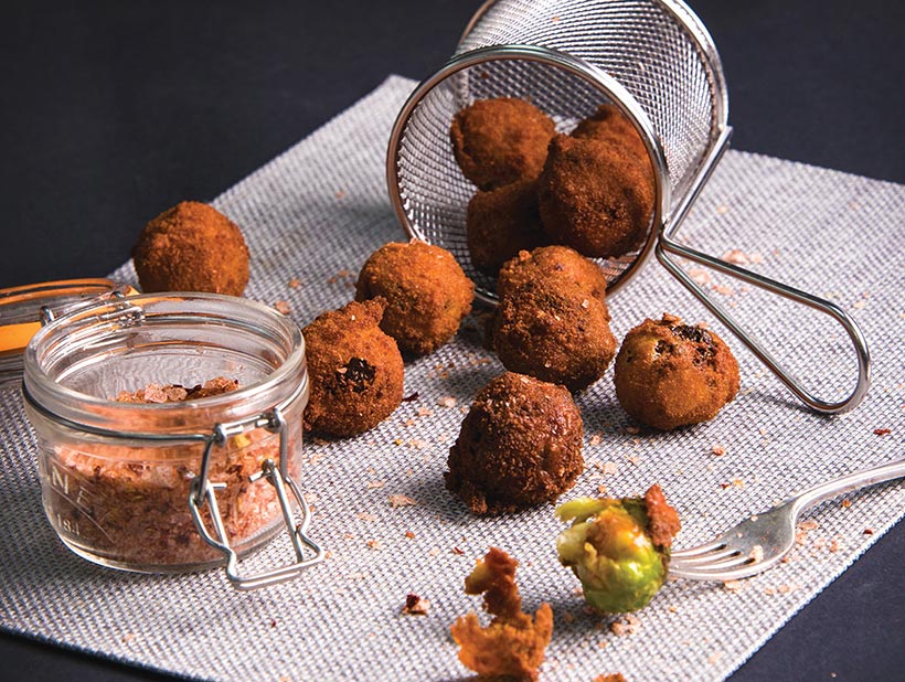 Vegan Buffalo Sprout Bites 