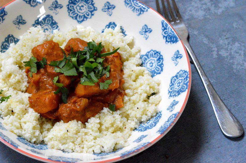 Vegan Butternut Squash & Almond Butter Curry is one of our favourite cheap vegan meals