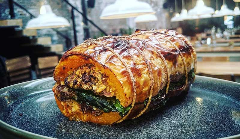 Butternut Squash Wellington - best vegan Christmas recipes 