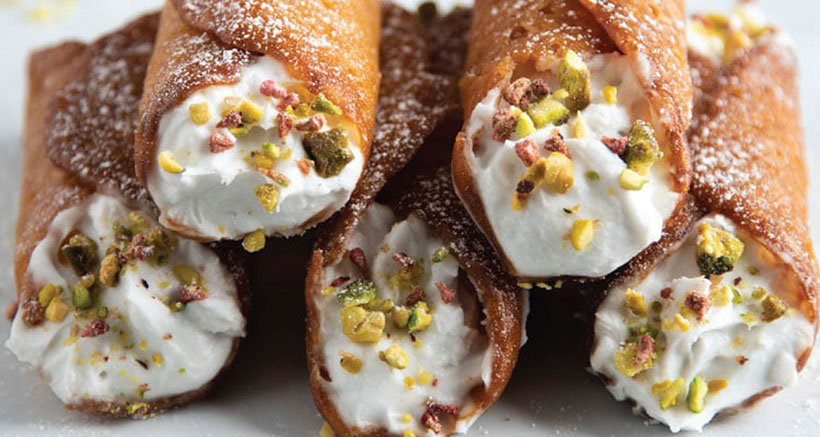 Vegan cannoli