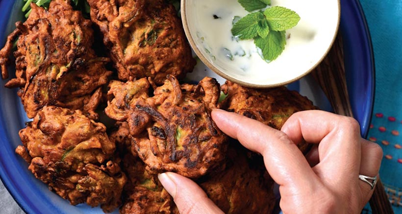 Vegan Carrot Bhajis