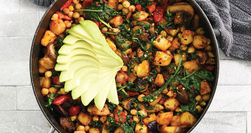 Vegan Chickpea & Potato Hash 