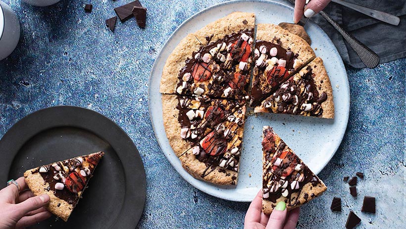 Vegan Cookie Pizza