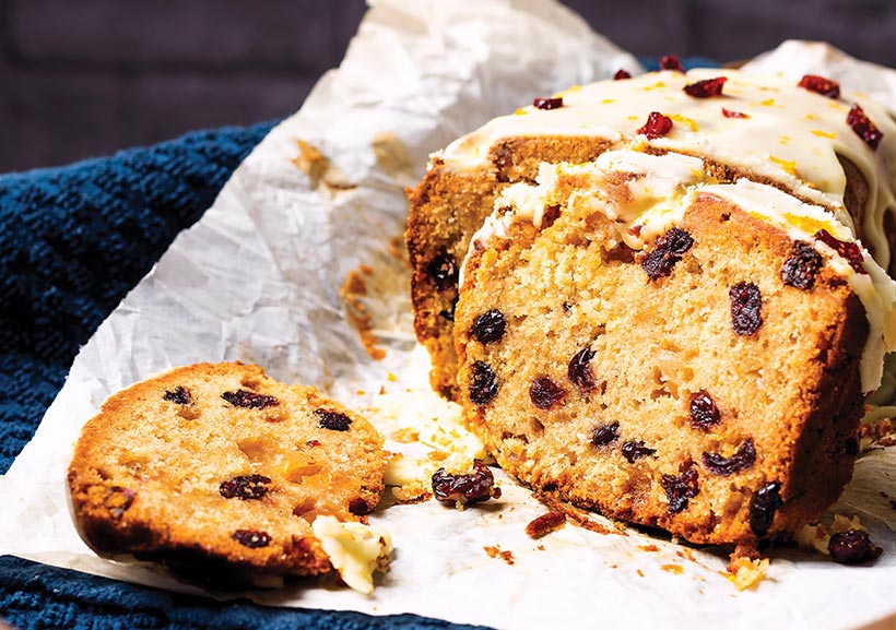 Cranberry and Orange Loaf Cake 