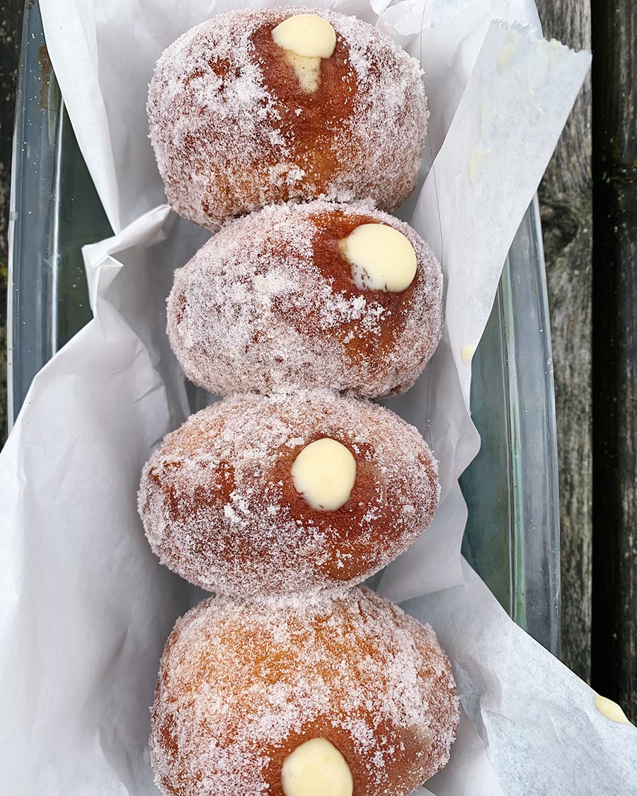 Custard Doughnuts