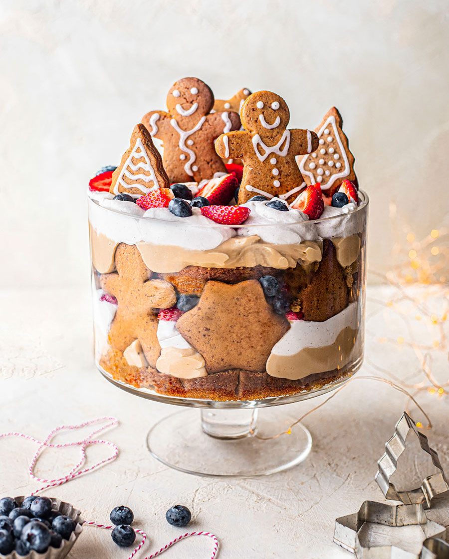 Vegan Christmas Trifle