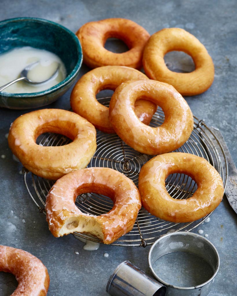 Vegan Glazed Doughnuts