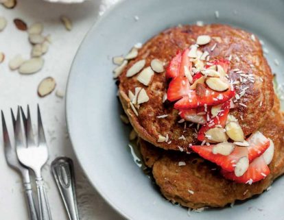 Vegan and gluten-free banana pancake recipe