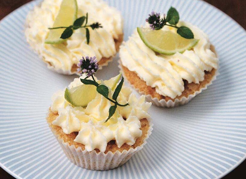 Vegan & Gluten-Free Mojito Cupcakes