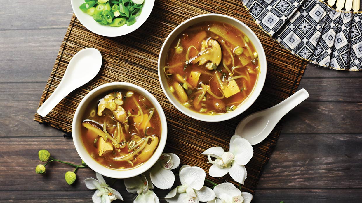 Vegan Hot and Sour Soup