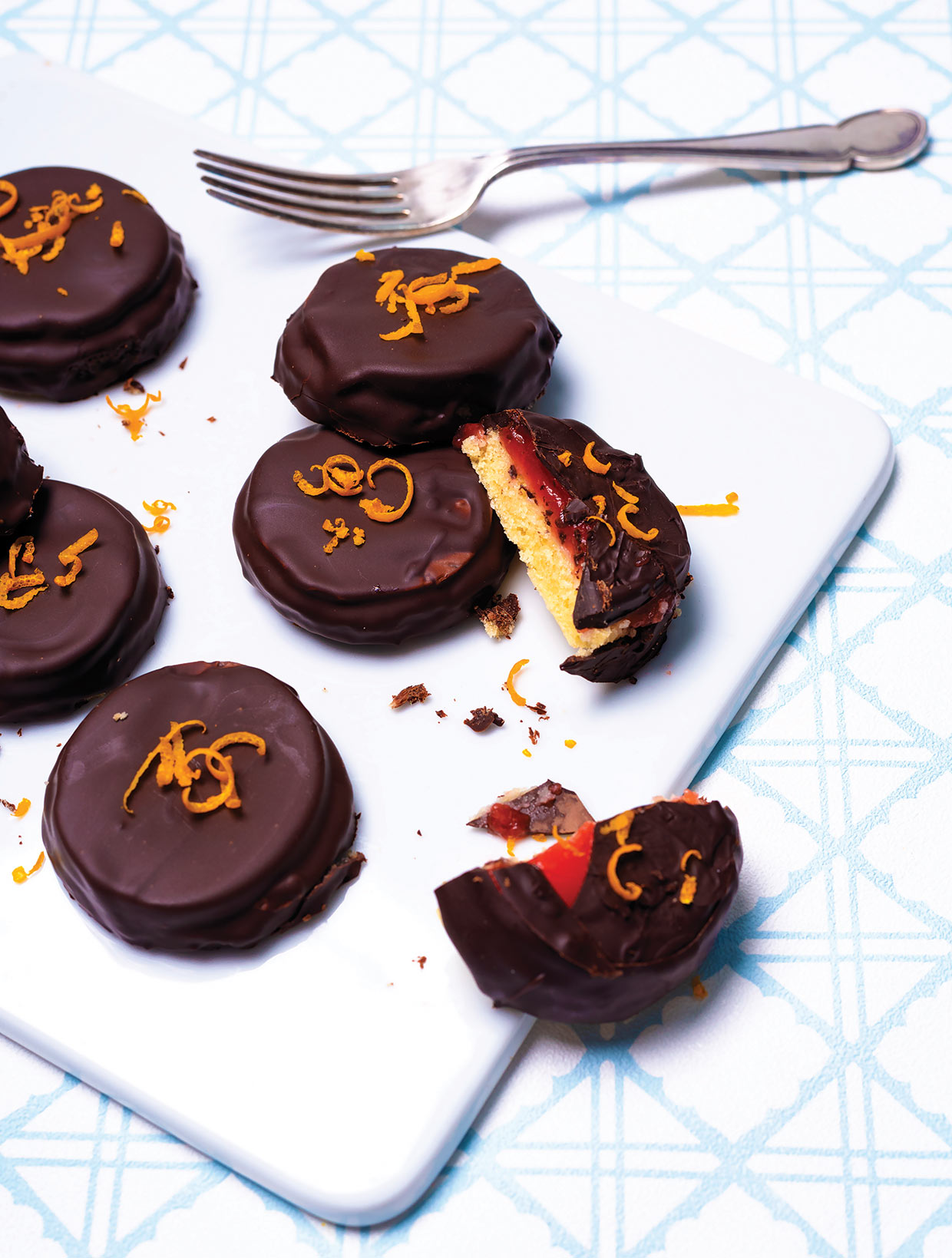 How to make blood orange vegan Jaffa Cakes that taste even better than the originals