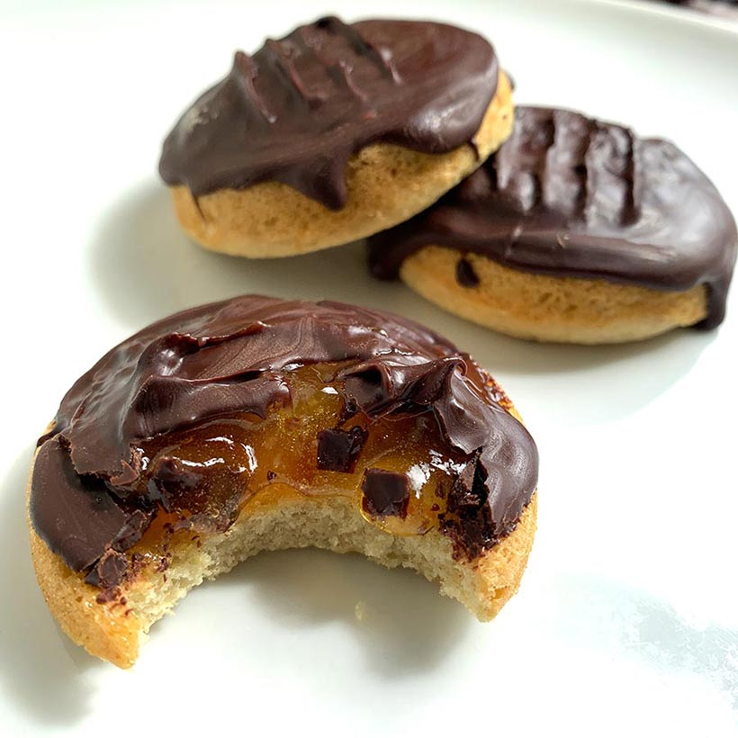 Vegan Jaffa cakes