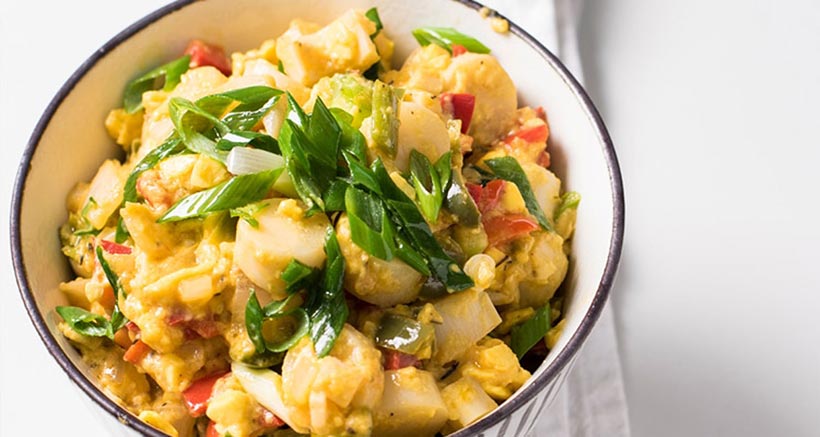 Vegan Jamaican Saltfish and Ackee 