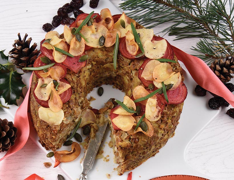 Lentil and Parsnip Wreath