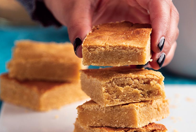 Vegan Lentil Blondies