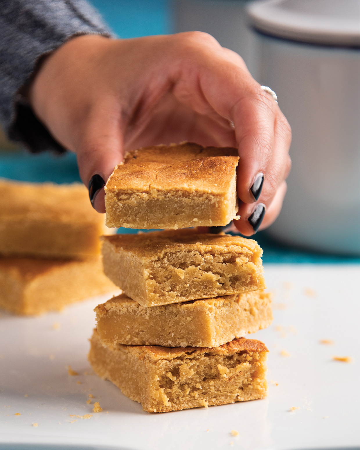 Vegan Lentil Blondies