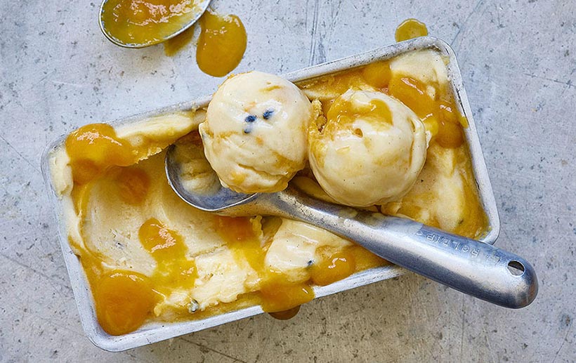 Vegan Mango & Passionfruit Ice Cream