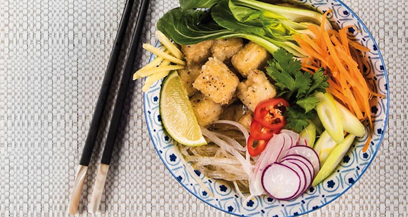 Easy Vegan Mushroom & Pak Choi Ramen - quick vegan meals