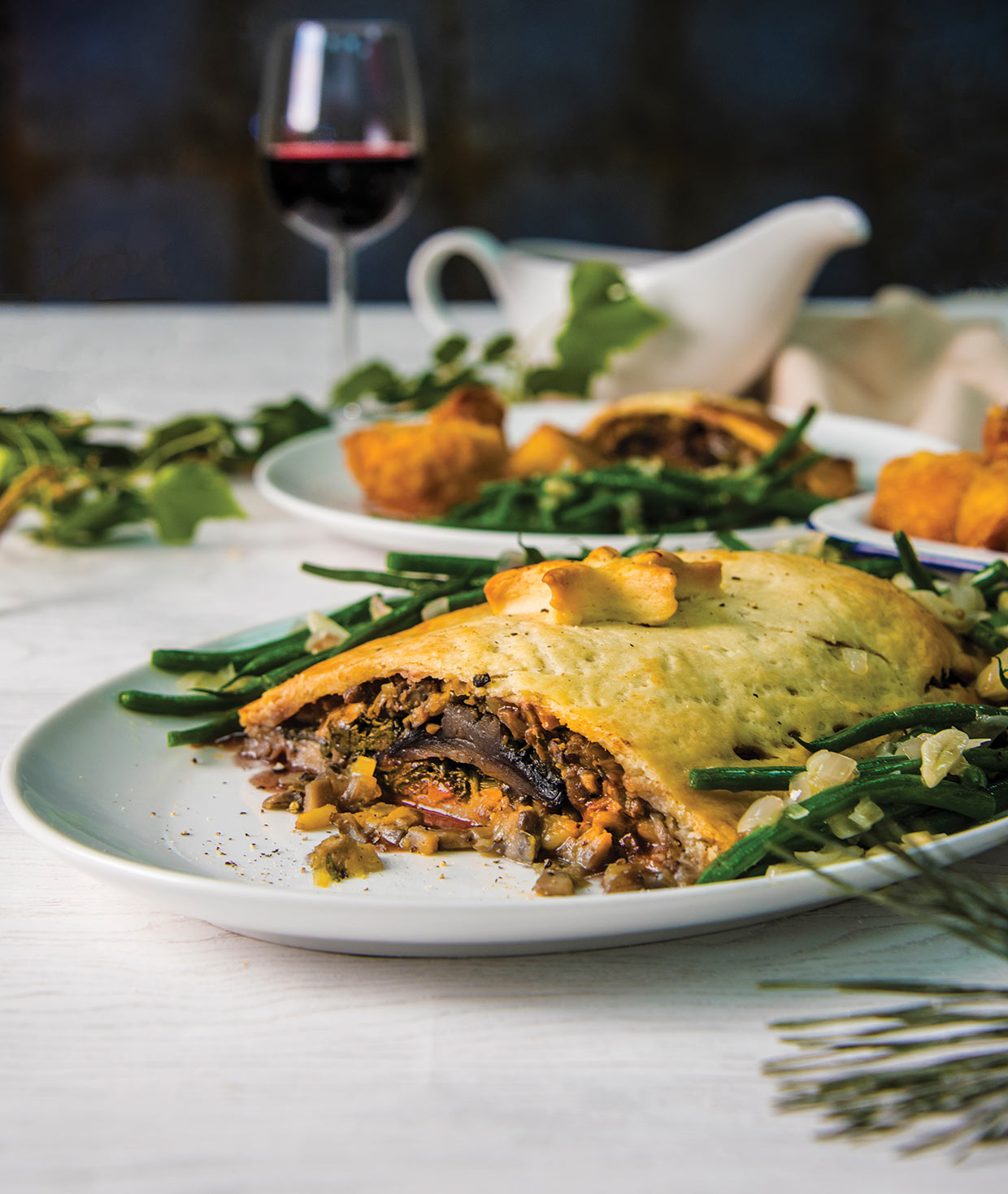 This fuss-free vegan mushroom Wellington is the perfect meat-free main for Christmas