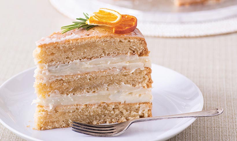 Naked Ginger and Orange Cake