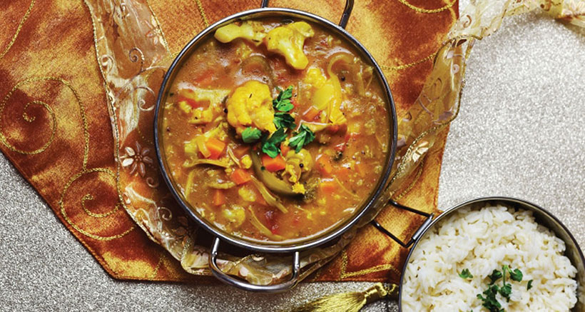 Vegan One-Pot Curry with Jackfruit