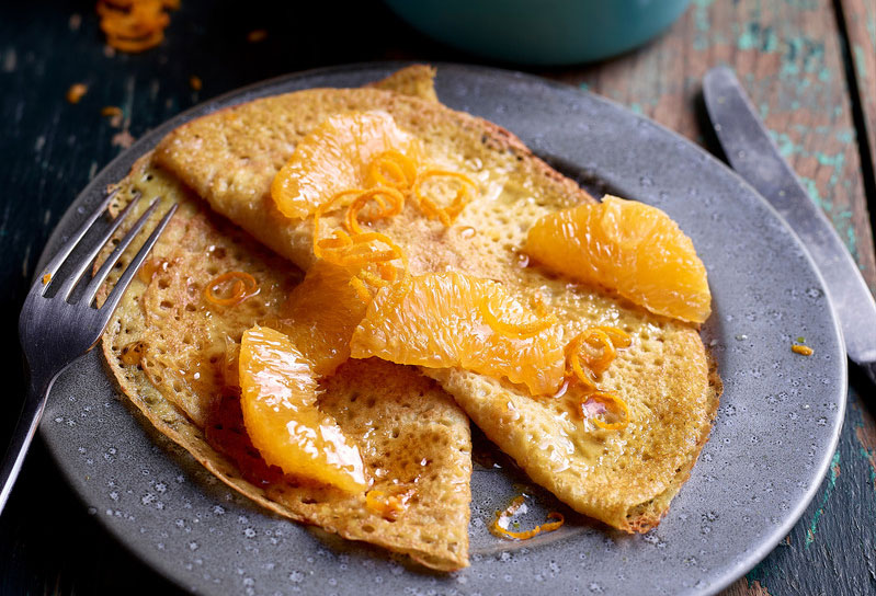 Zesty Orange Crêpes