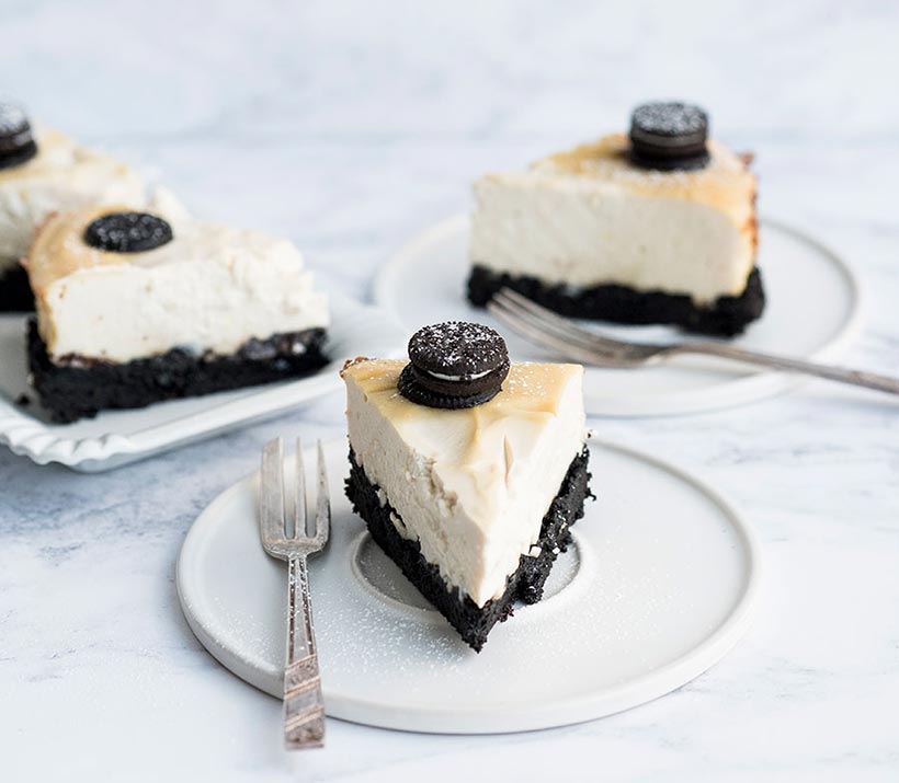 Vegan Oreo Cheesecake