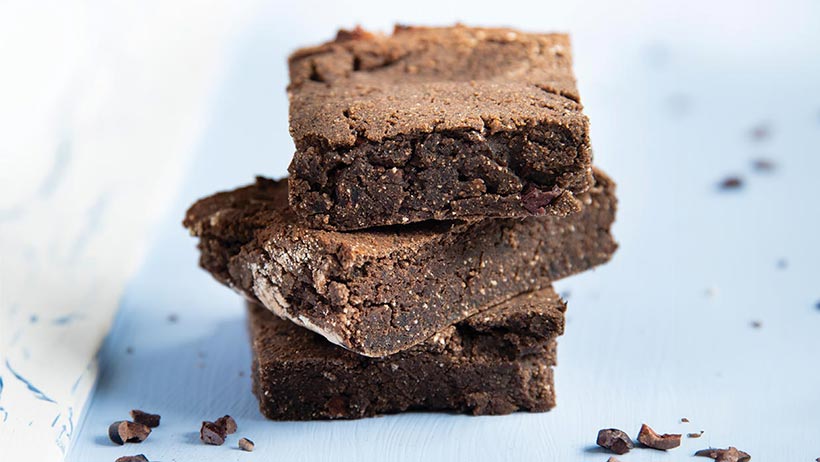 Vegan Protein Brownies 