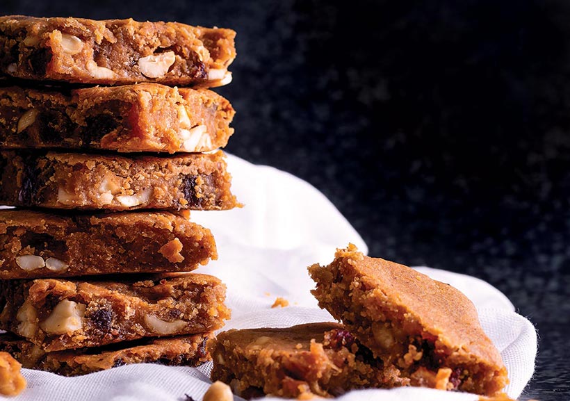 Vegan Peanut Butter Blondies 