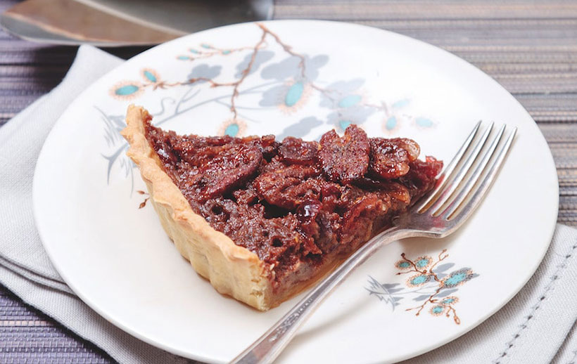 Vegan Cranberry Pecan Pie