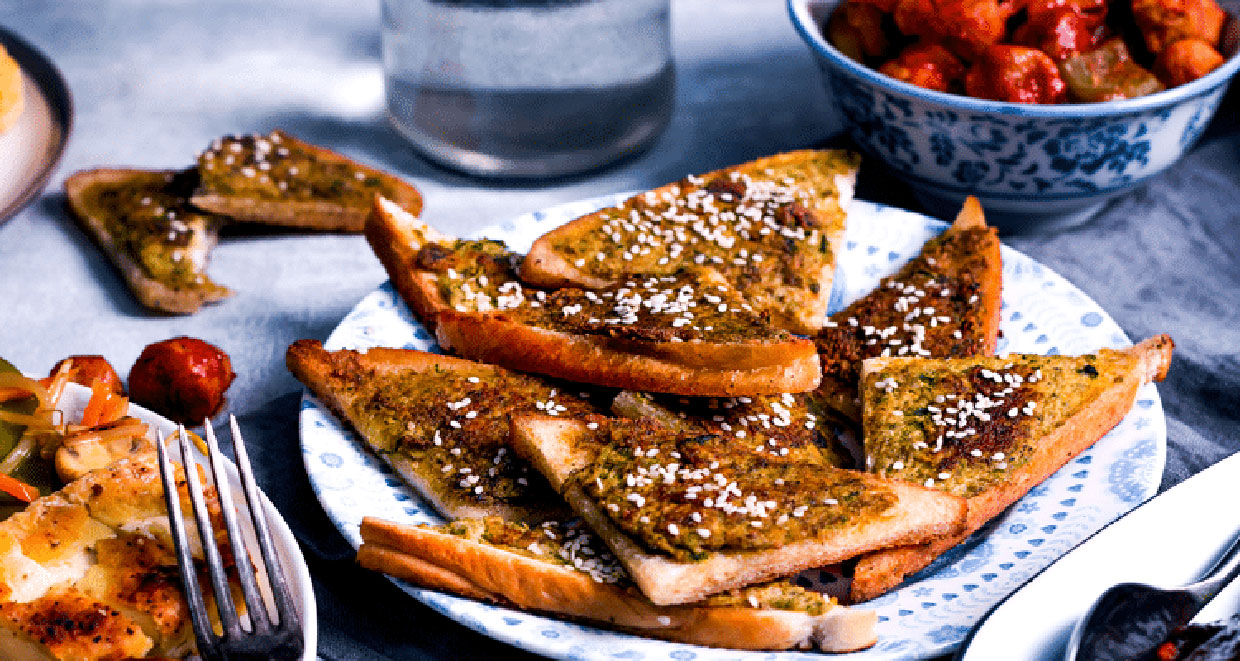 Vegan Prawn Toast