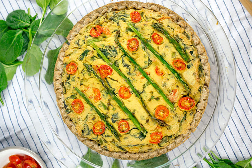 Garden Vegetable Quiche