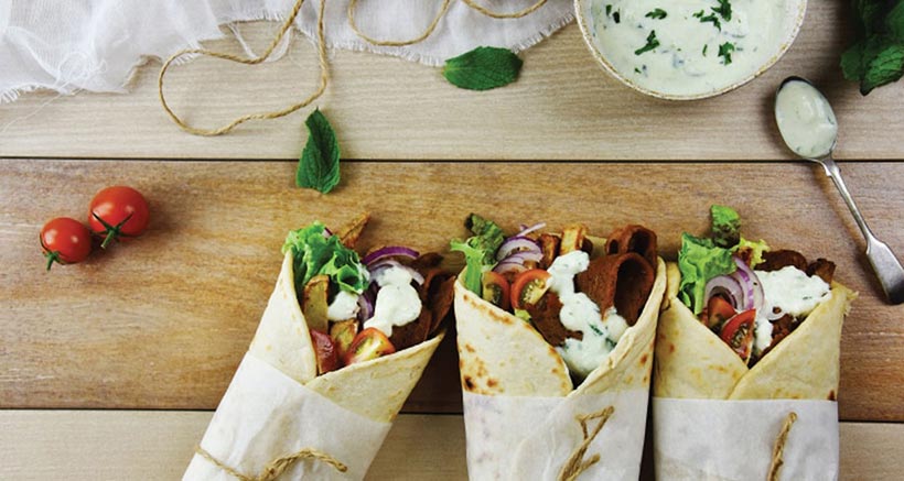 Vegan Seitan Gyros