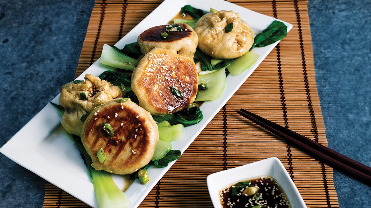 Vegan Steamed Bao Buns