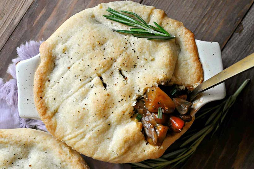 Stout and Vegetable Pie