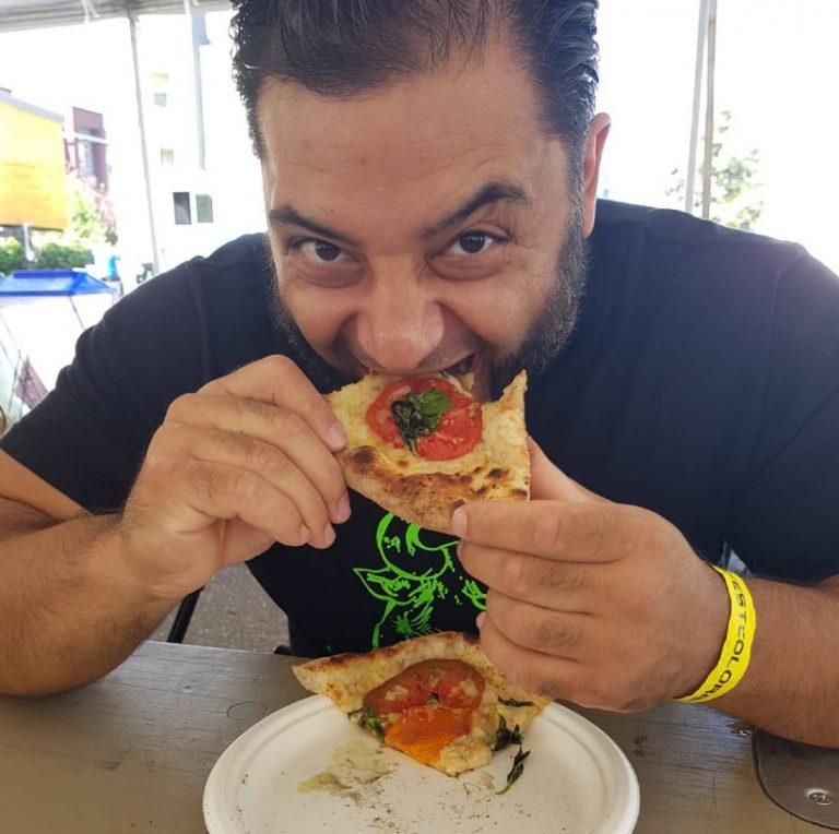 Previously a big meat eater, strongman Patrik Baboumian went vegetarian first and then vegan. Credit: Instagram/patrikbaboumian