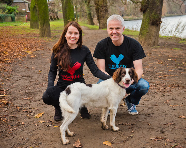 Veganuary founders Jane Land and Matthew Glover. Photo © Veganuary