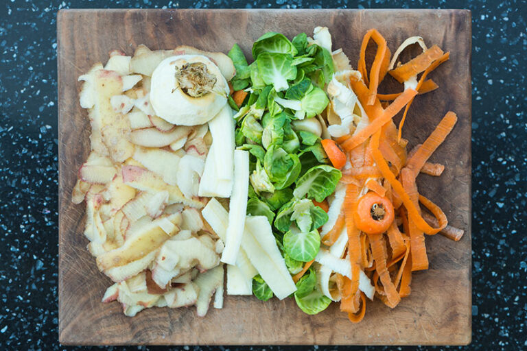 There are lots of ways to make use of vegetable peelings and tops. Photo © Mark via Adobe Stock