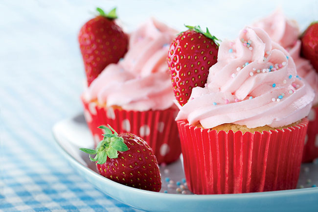 Very Berry Vegan Cupcakes