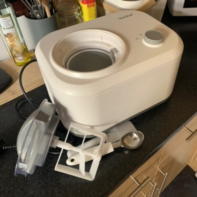 VonShef ice cream maker machine with compressor © Vegan Food & Living