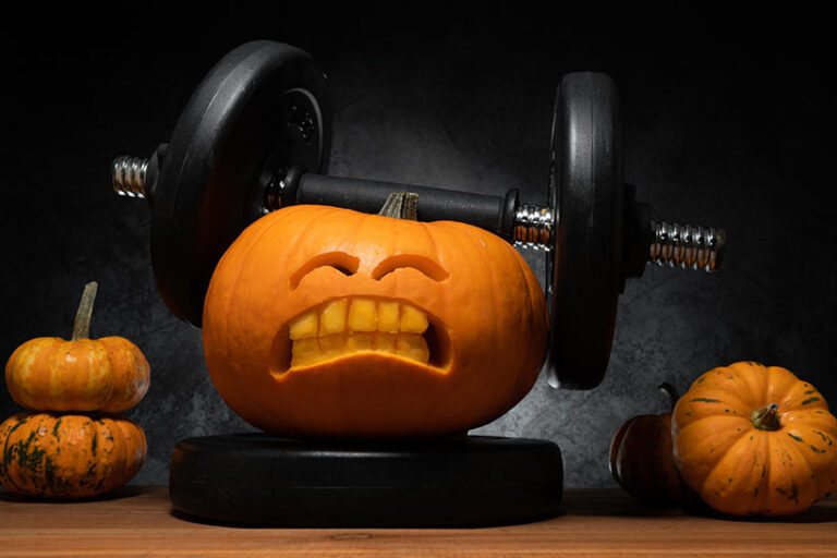 Pumpkins can help you lose weight, but they probably won't spot you at the gym. Photo © Longfin Media via Getty Images