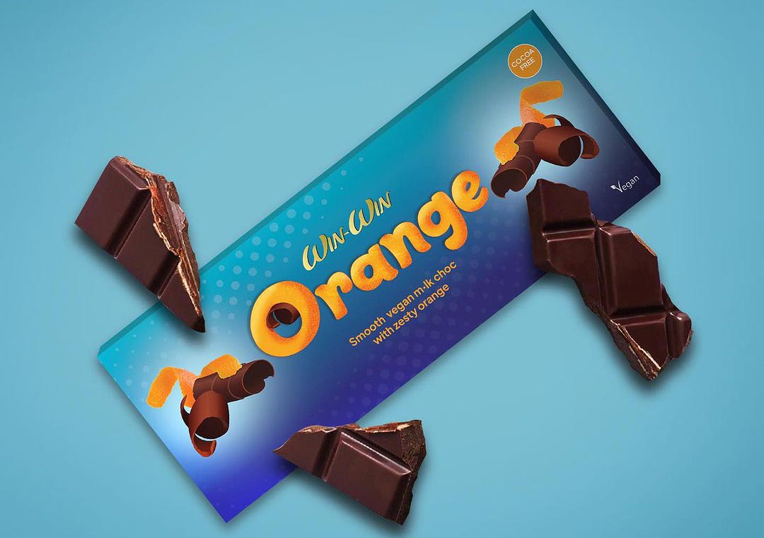 Cocoa-free brand WNWN Food Labs creates ‘lookalike’ bars similar to classic favourites from Cadbury and others