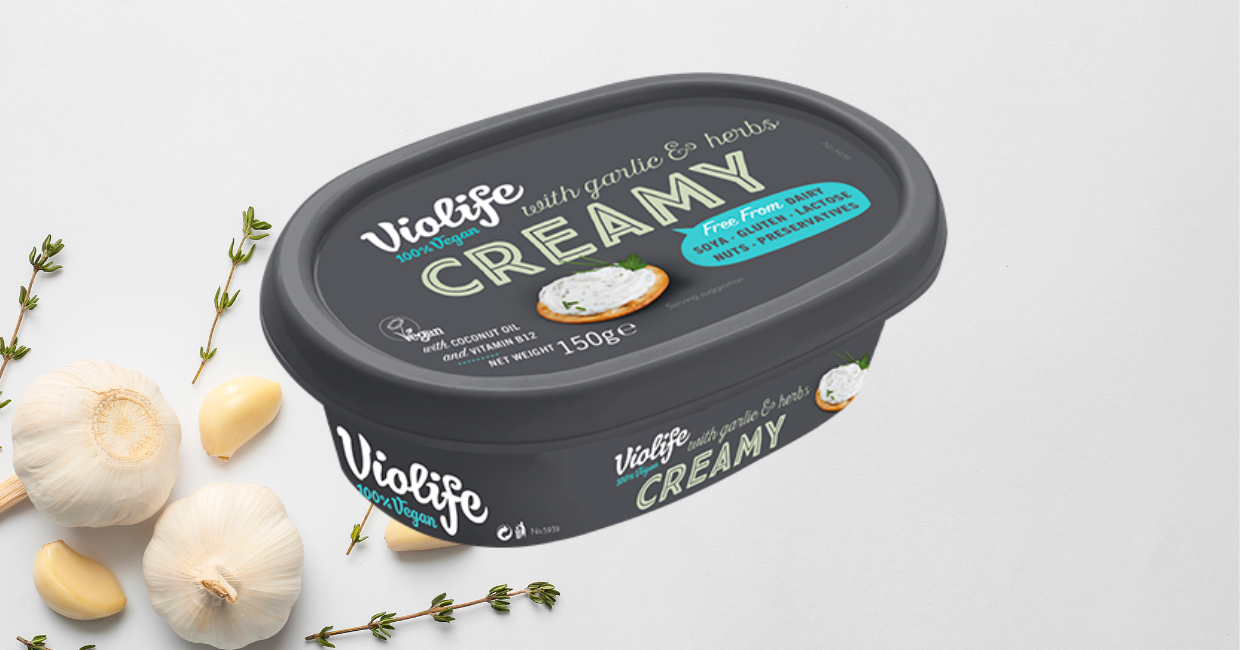 Violife debuts vegan garlic and herb cream cheese – where to buy